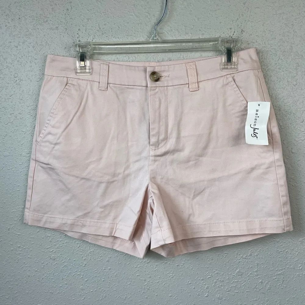 NWT Maison Jules Pink Shorts Size 4